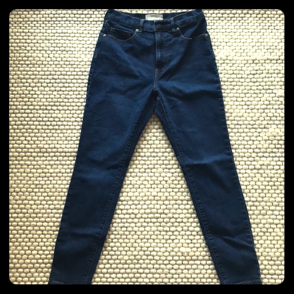 Everlane Authentic Stretch High Rose Jeans